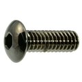 Midwest Fastener #8-32 Socket Head Cap Screw, Black Chrome Plated Steel, 1/2 in Length, 12 PK 33921